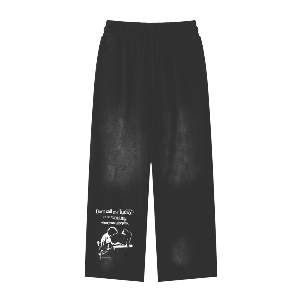 Sunfade Loose Fit Cotton Sweatpants