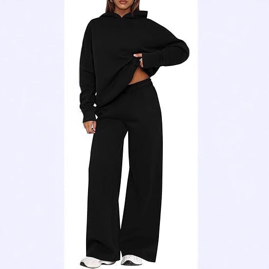 Fashion long-sleeve two-piece set