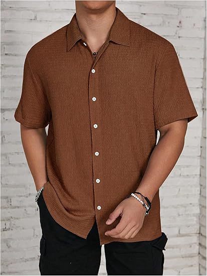 Fashion casual button shirt
