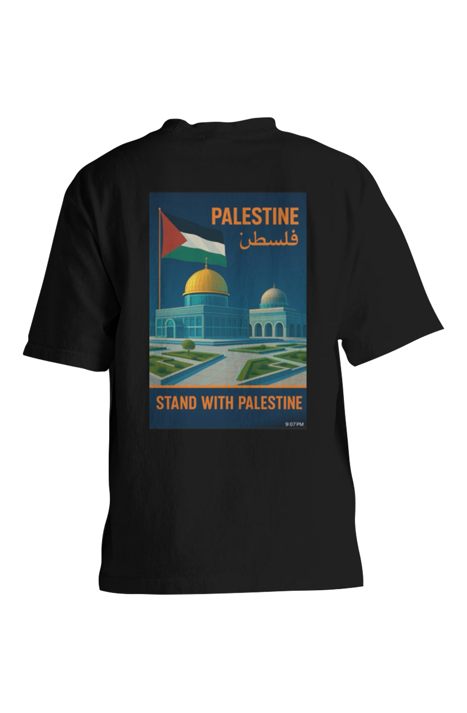 Mens Cropped Max Heavyweight Tee