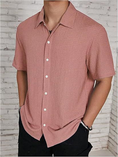 Fashion casual button shirt