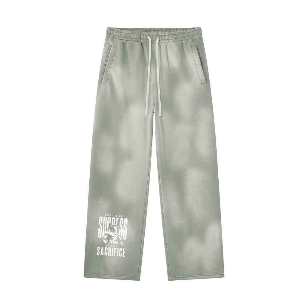 Unisex Sunfade Wide Leg Fleece Sweatpants