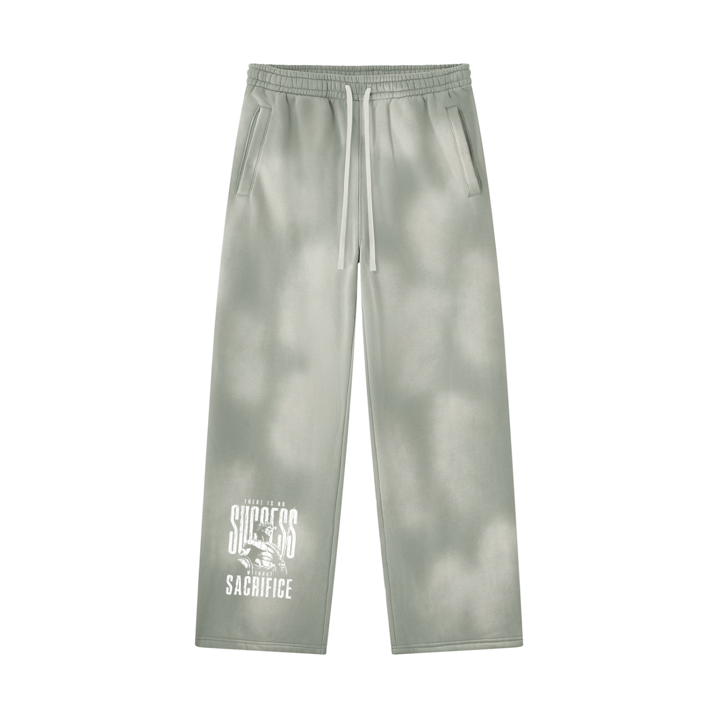 Unisex Sunfade Wide Leg Fleece Sweatpants