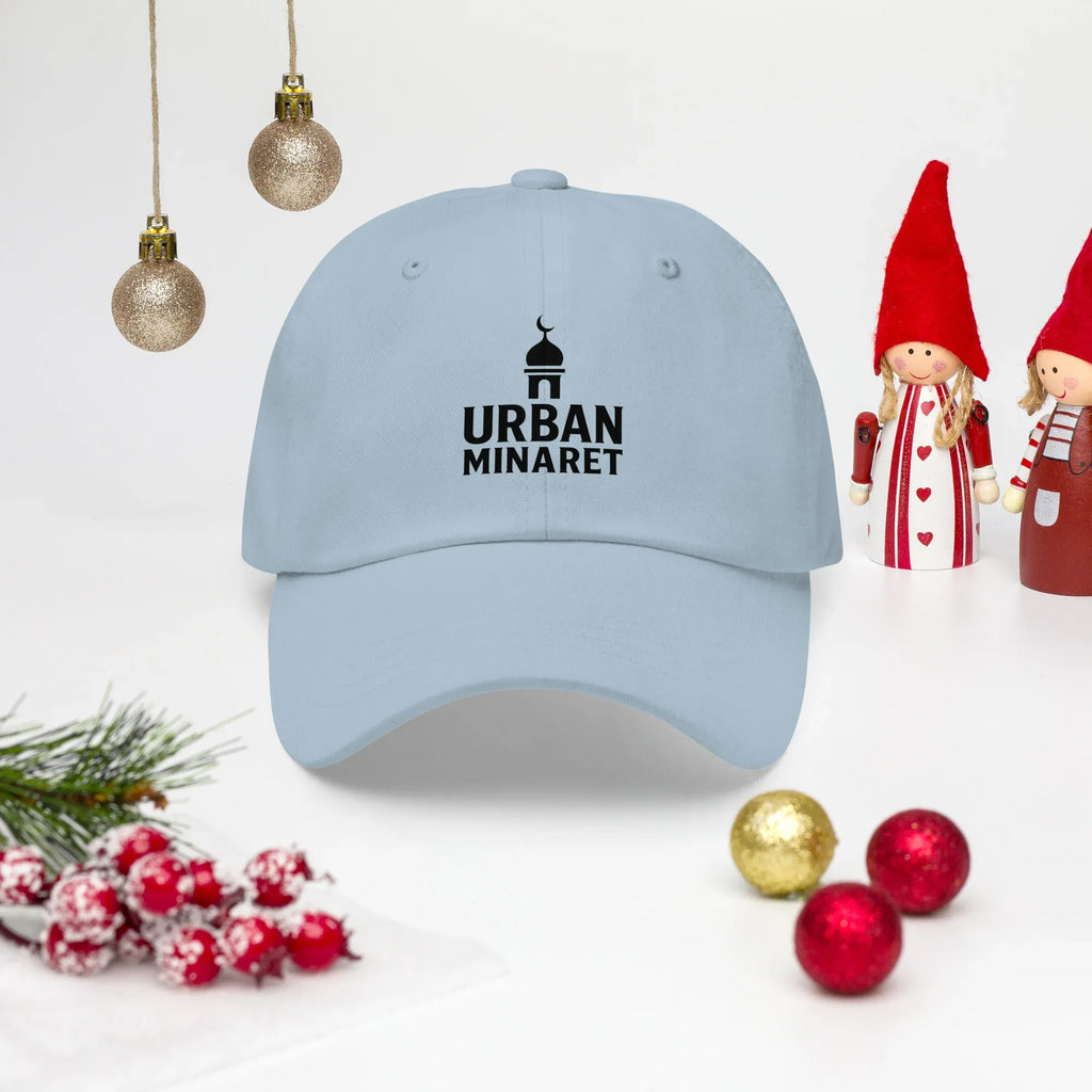 Respect Existence or Expect Resistance Hat with Christmas ornaments and gnomes