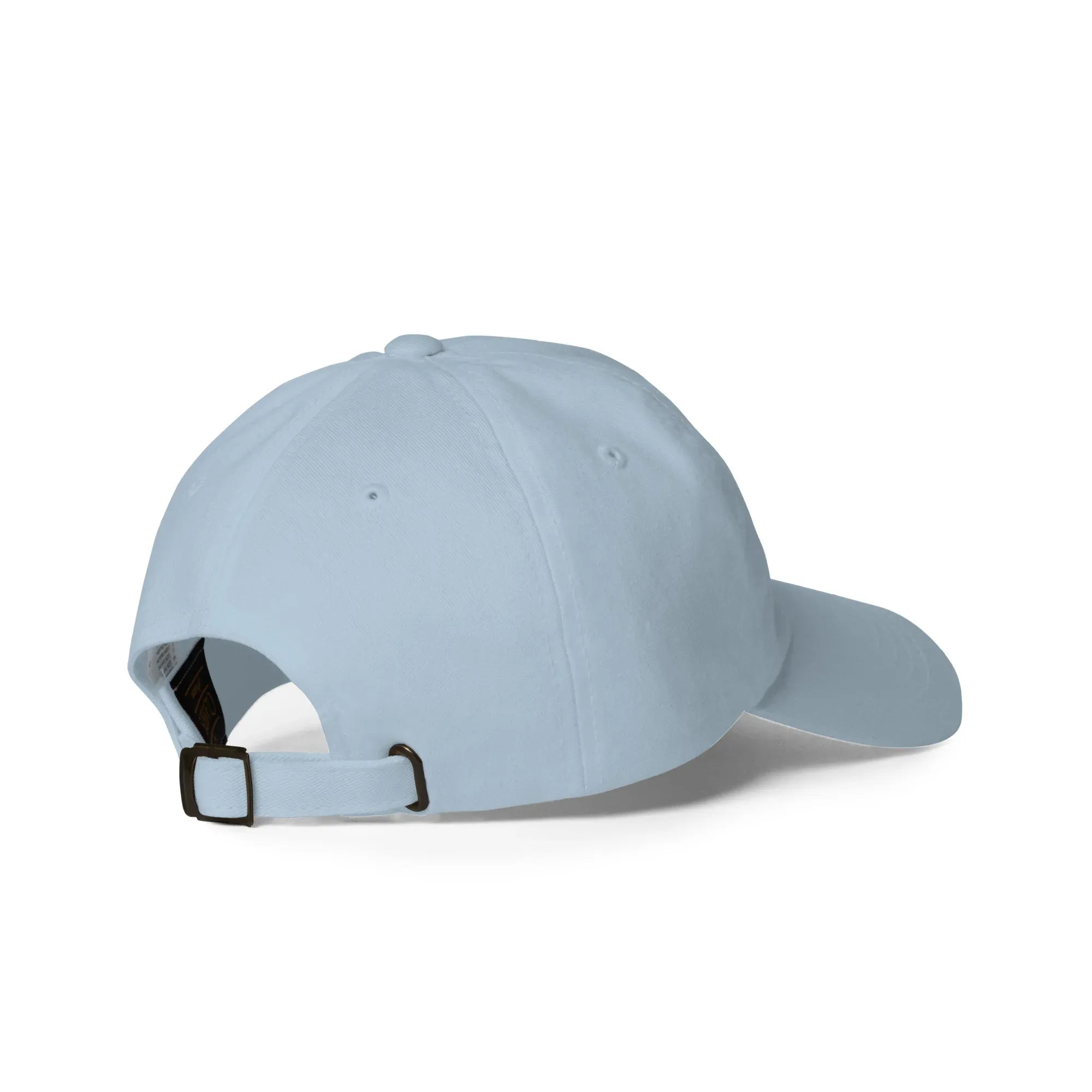 Right front view of Silver Retro Trucker Hat with Respect Existence patch