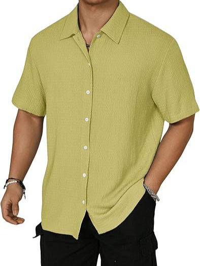 Fashion casual button shirt