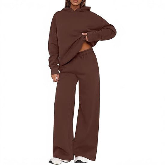 Fashion long-sleeve two-piece set