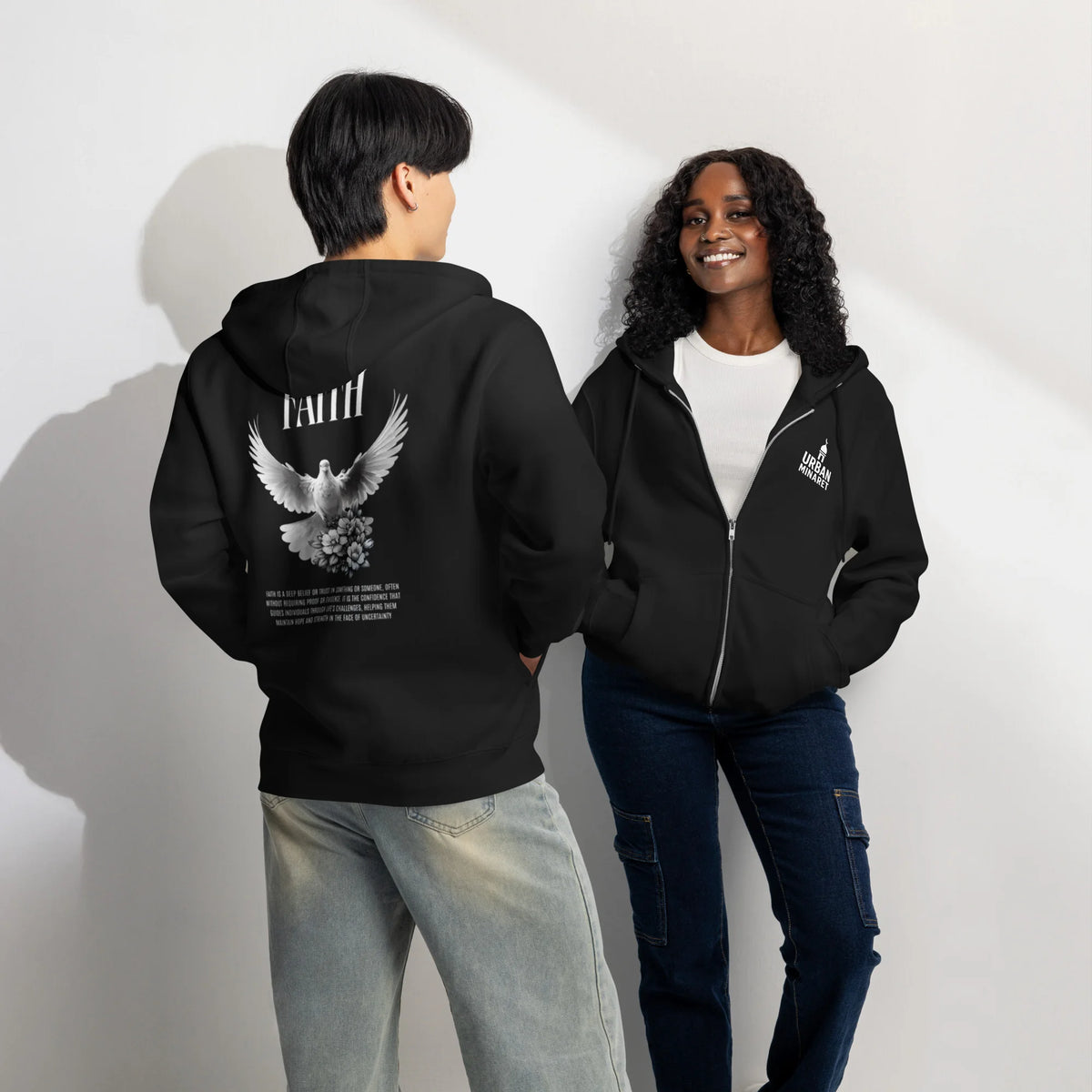 Premium full zip hoodie