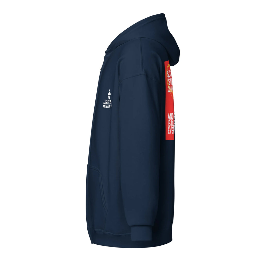 Unisex heavy blend zip hoodie