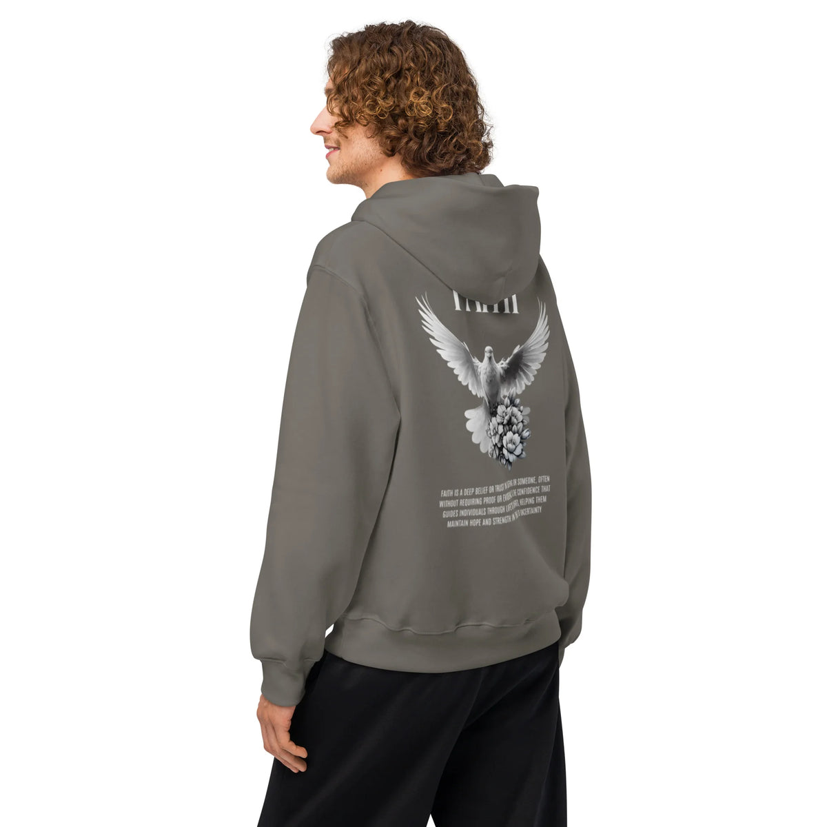 Oversized heavyweight hoodie