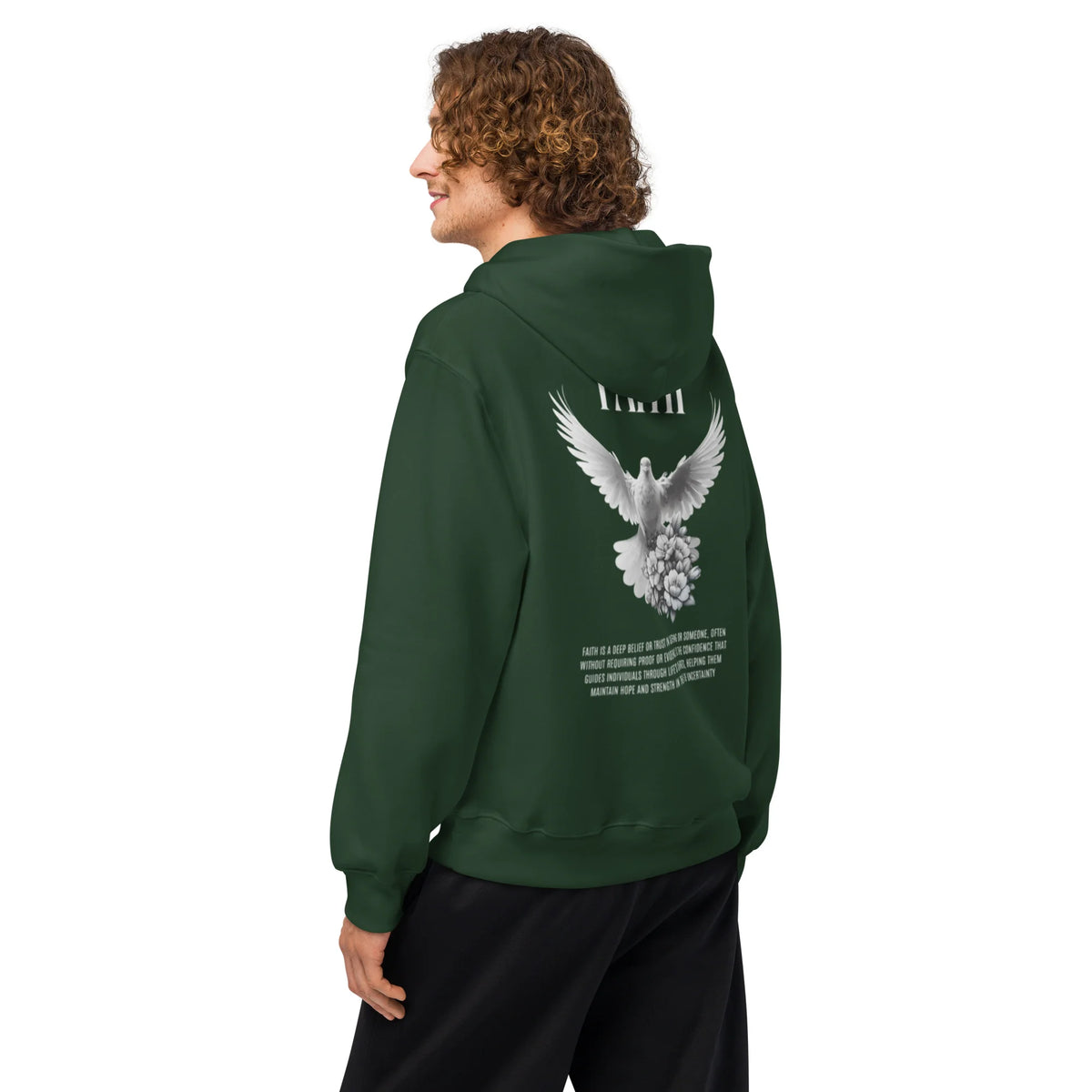 Oversized heavyweight hoodie