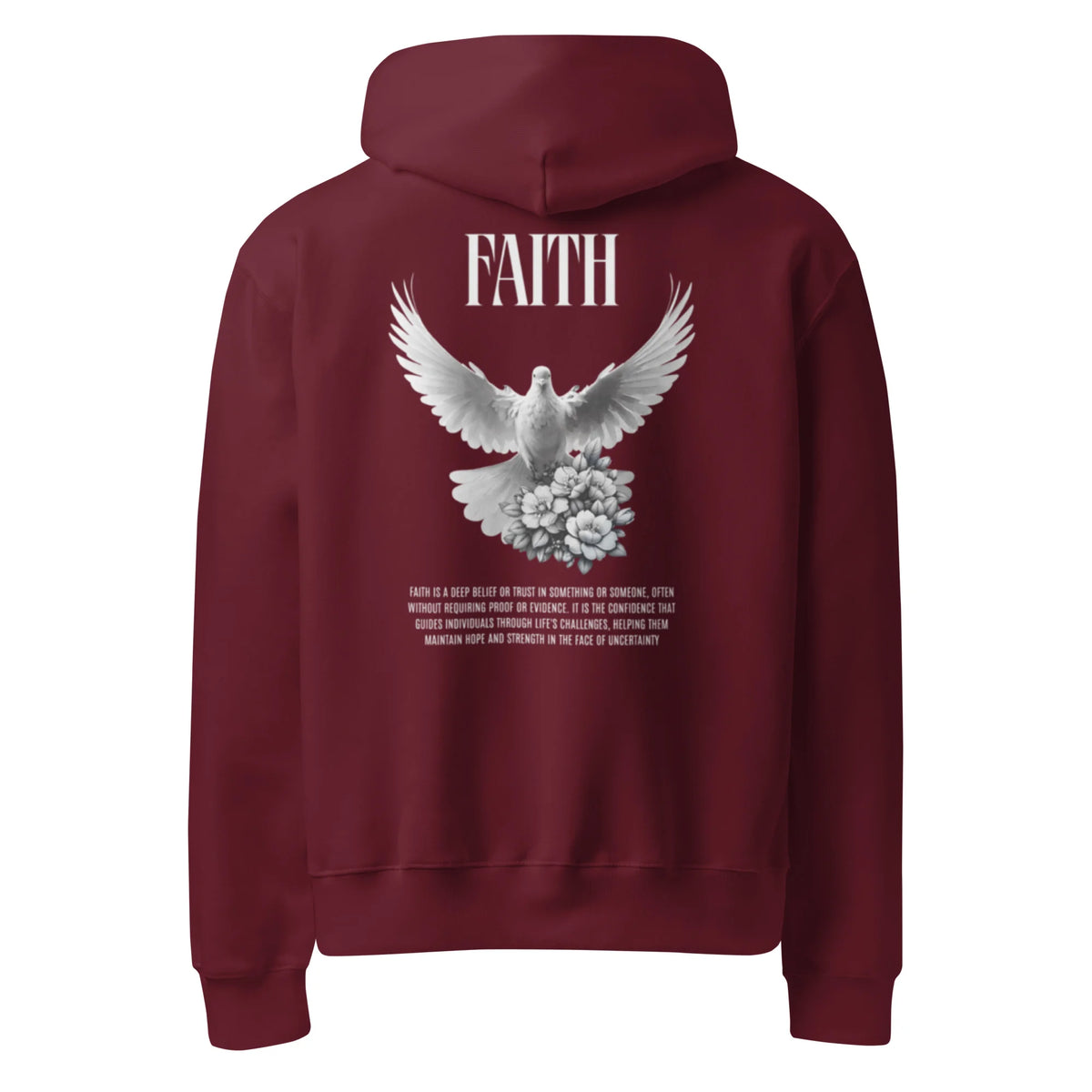 Oversized heavyweight hoodie