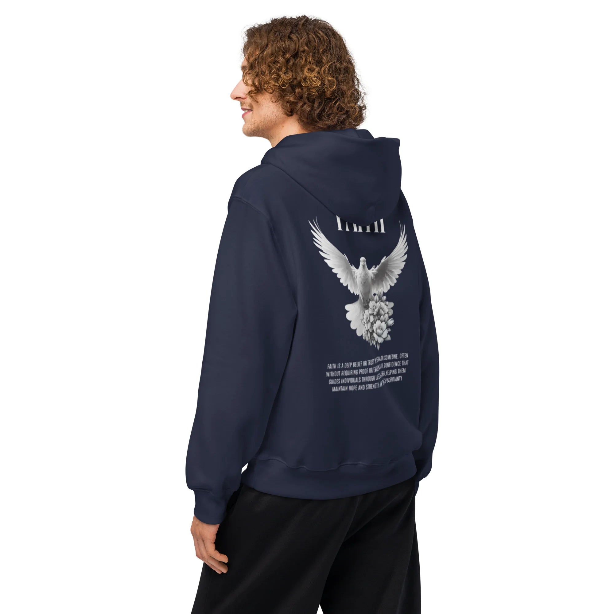 Oversized heavyweight hoodie