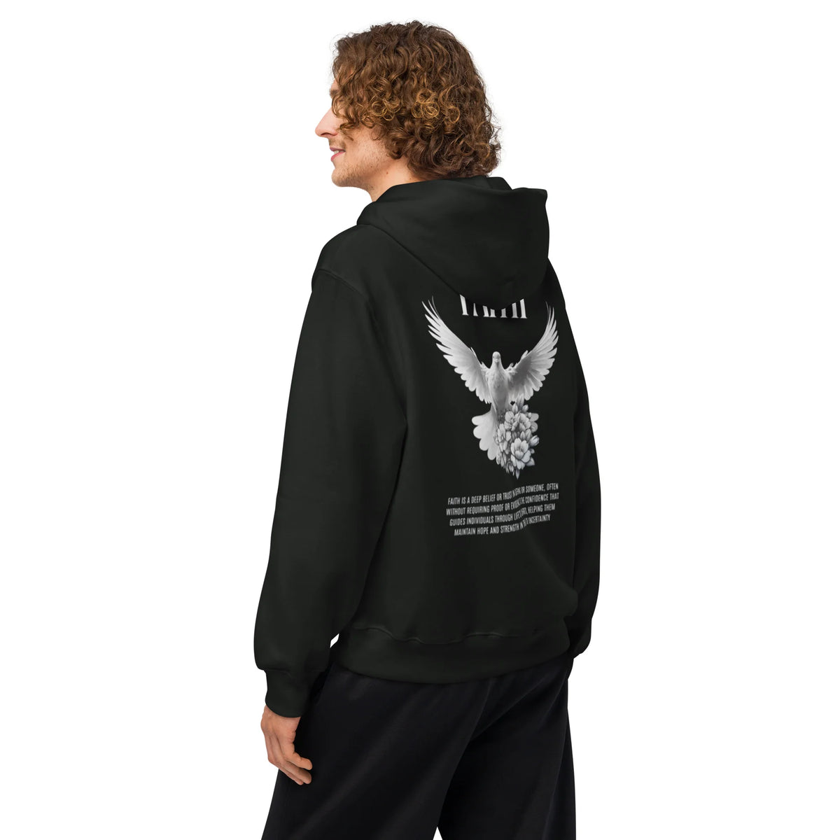 Oversized heavyweight hoodie