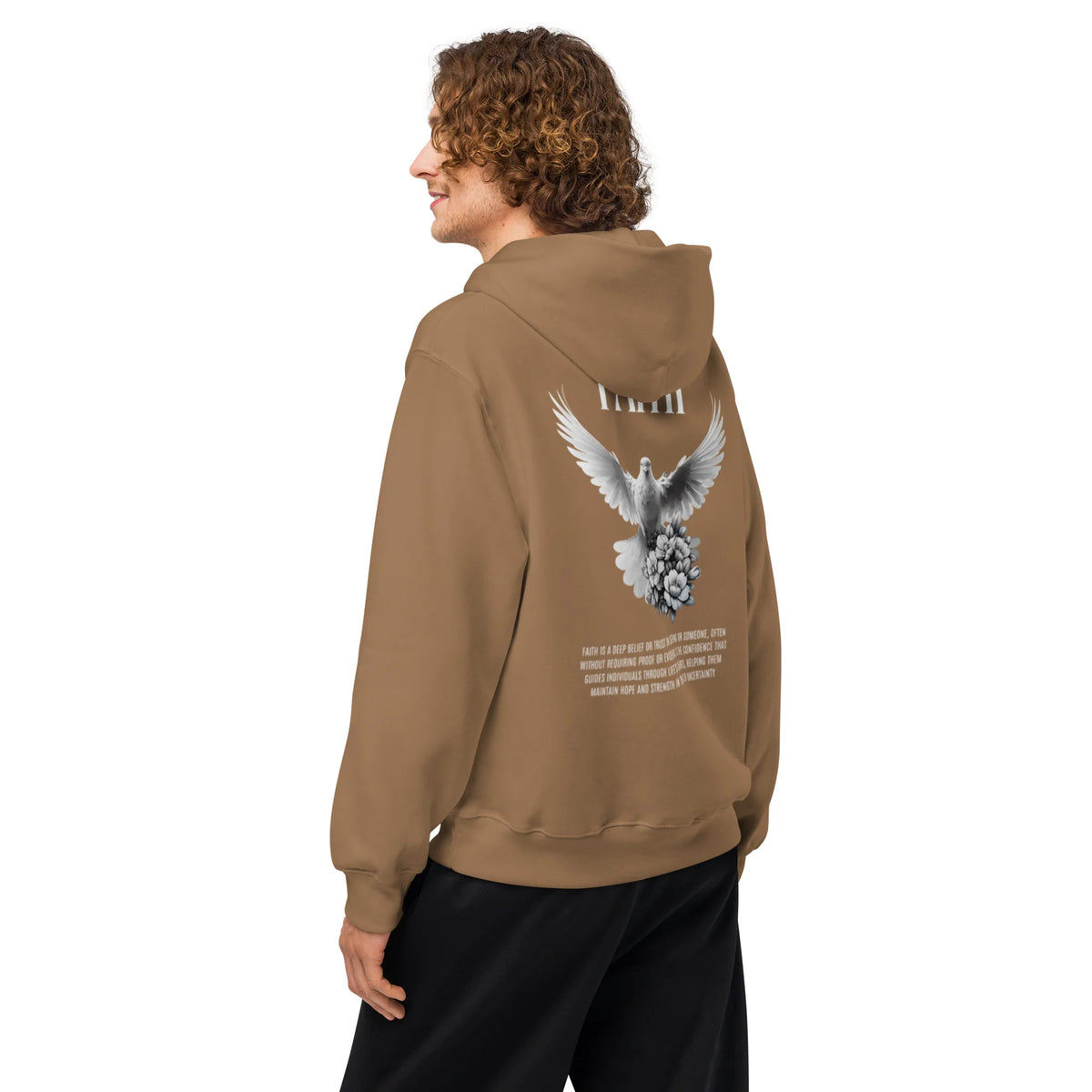 Oversized heavyweight hoodie