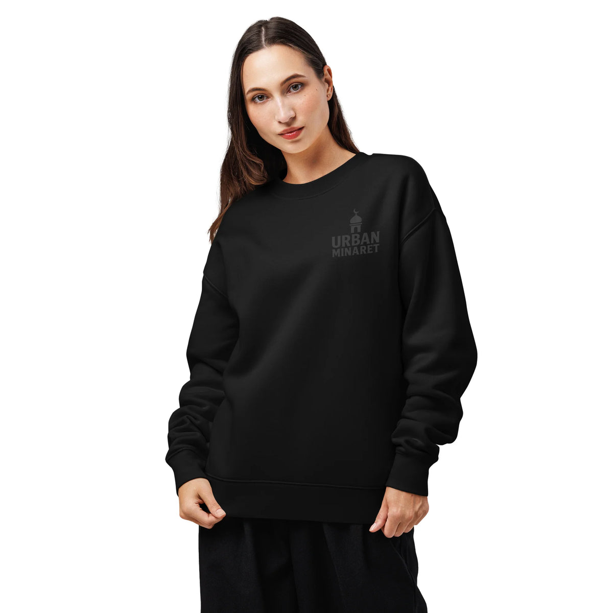 Unisex relax crew neck sweatshirt