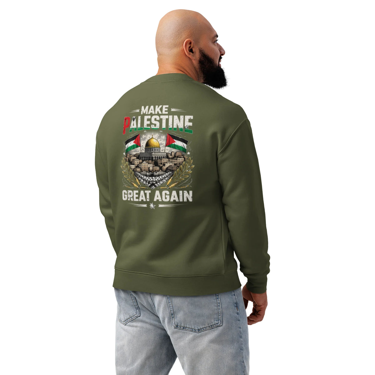 Unisex relax crew neck sweatshirt