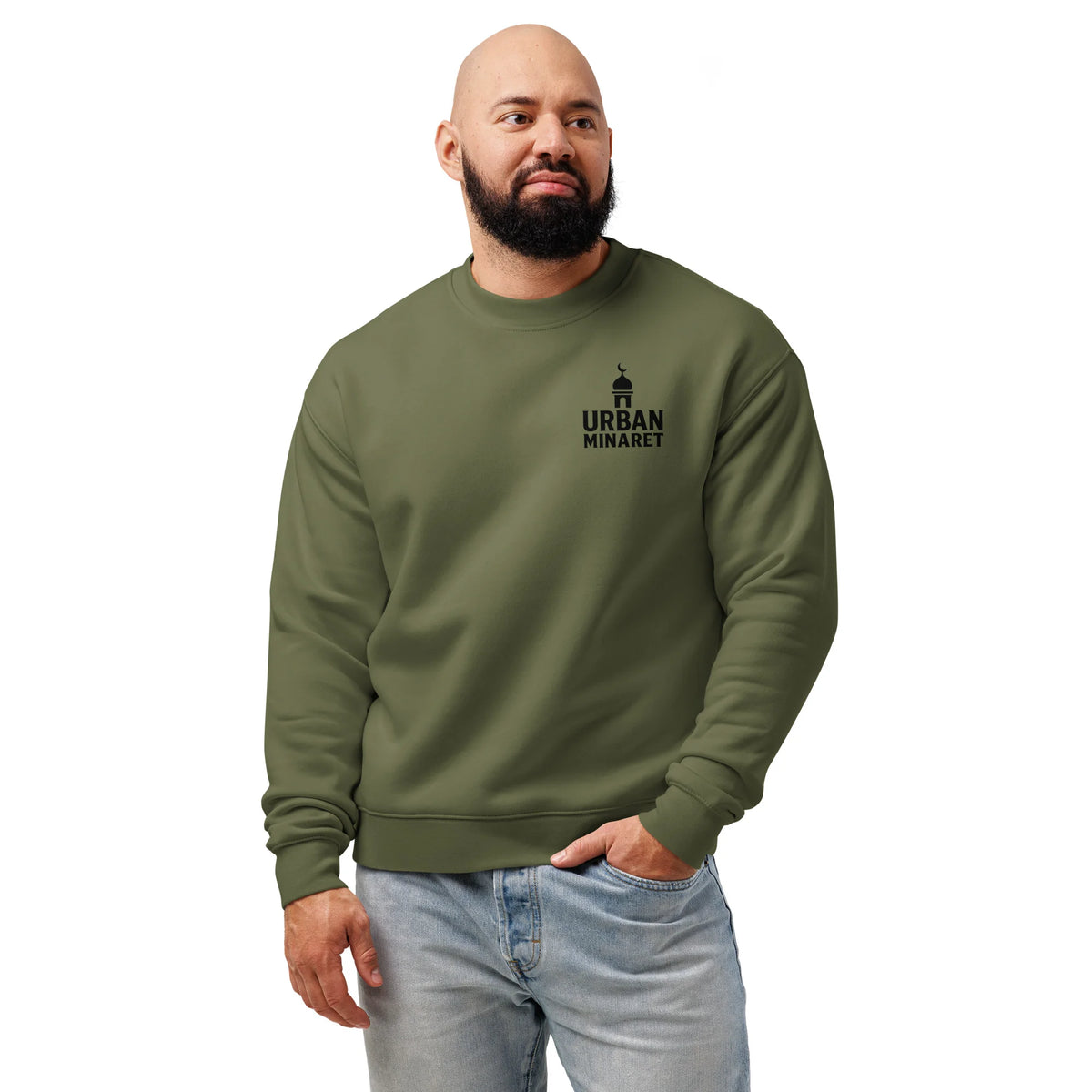 Unisex relax crew neck sweatshirt