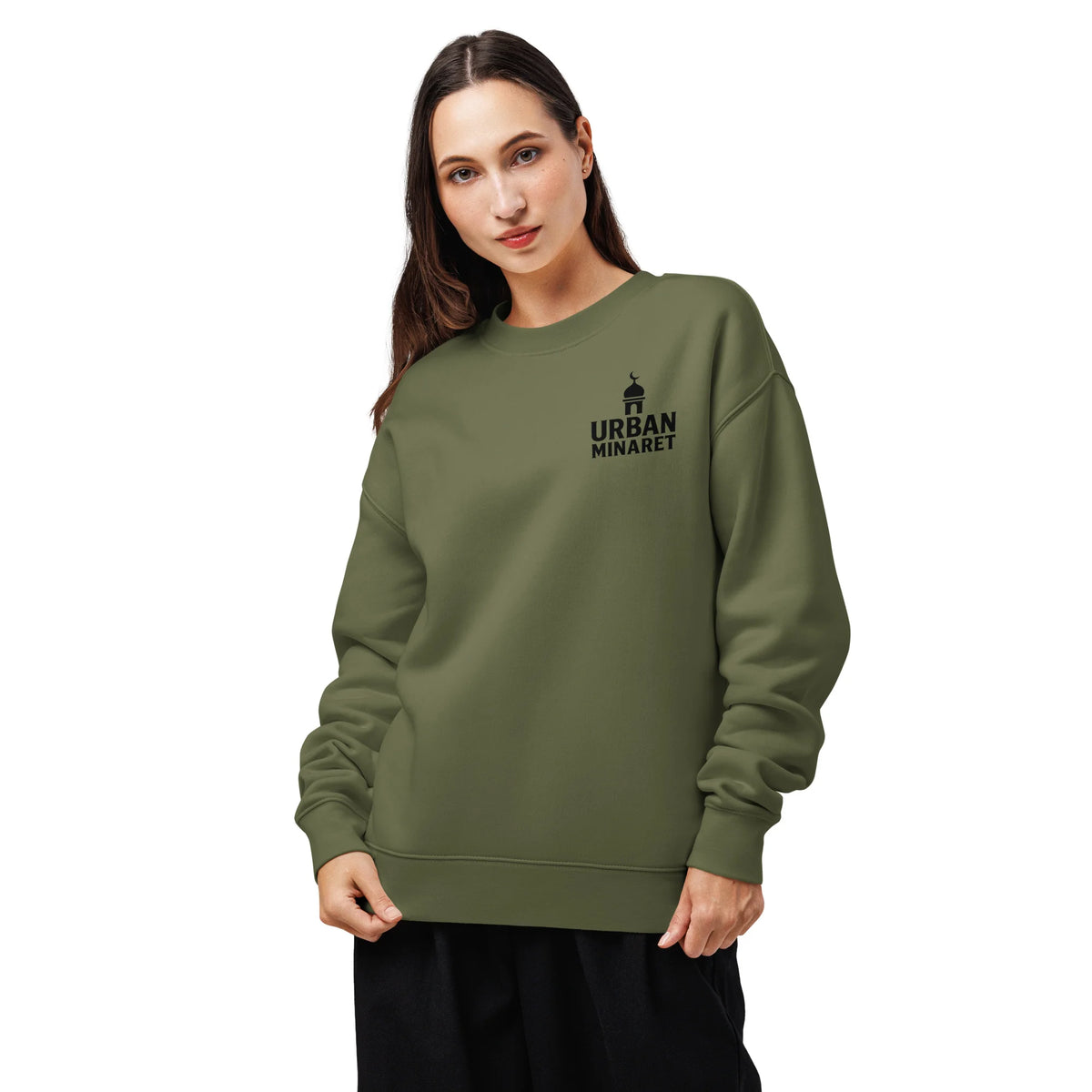 Unisex relax crew neck sweatshirt