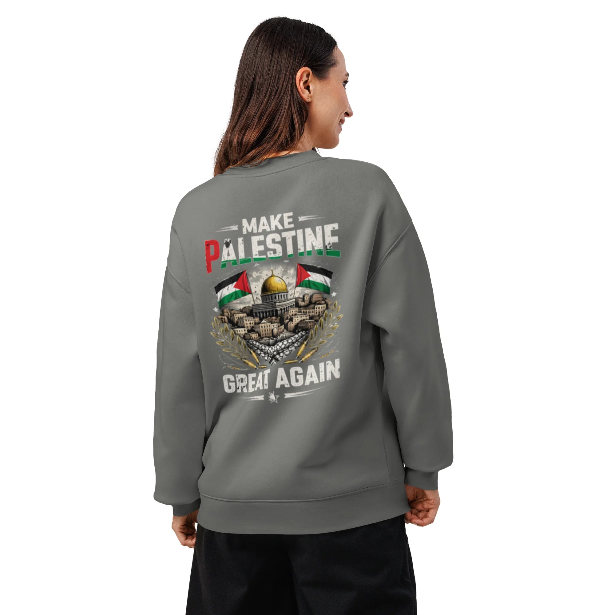 Unisex relax crew neck sweatshirt
