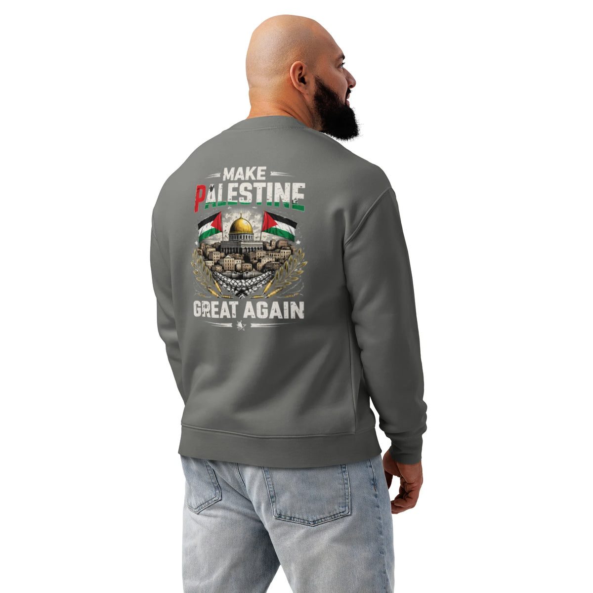Unisex relax crew neck sweatshirt