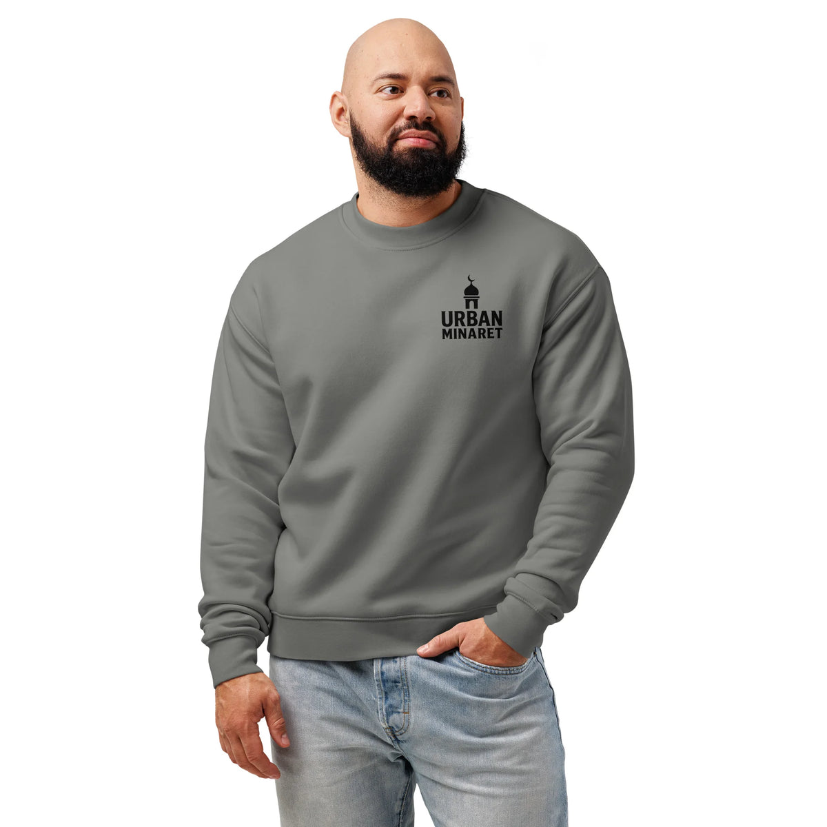 Unisex relax crew neck sweatshirt