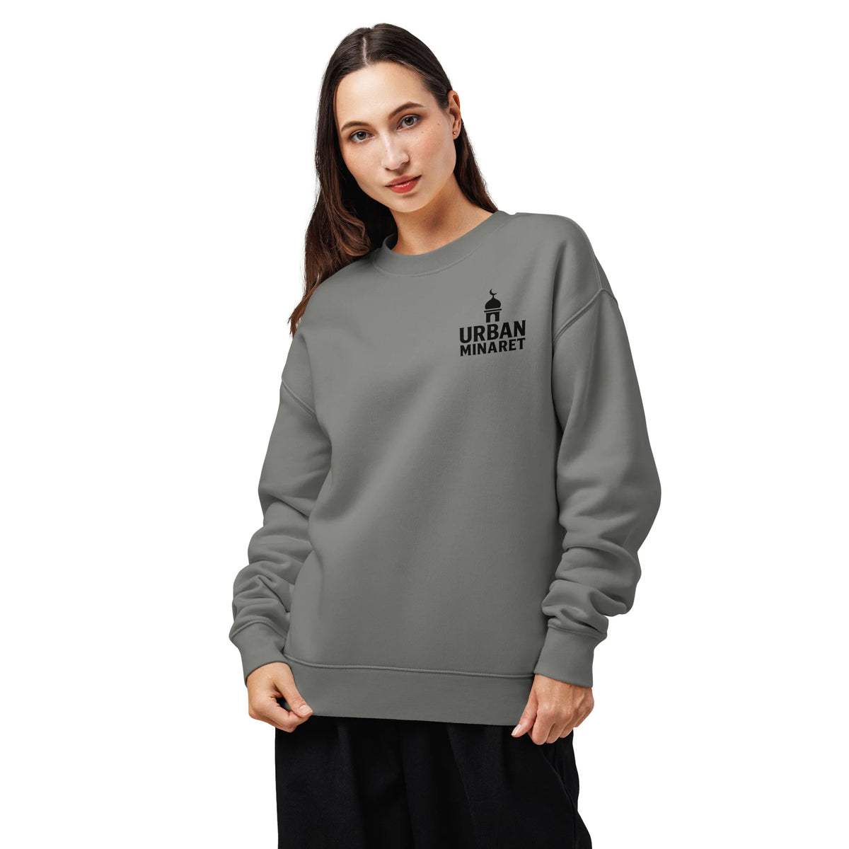 Unisex relax crew neck sweatshirt